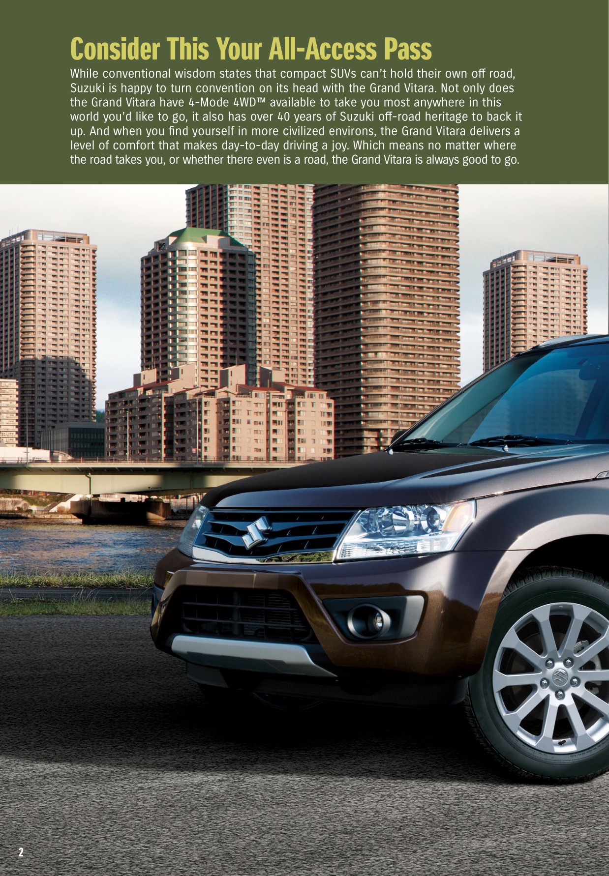 2013 Suzuki Grand Vitara Brochure Page 3